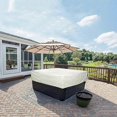 thumbnail image 2 of Bathtub Cover Outdoor Square Hot Tub Top Cover Waterproof Canopy Dust Cover Coated Silver Rainproof, 2 of 3