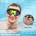 thumbnail image 2 of Gafas de natación Water Space para adultos, paquete de 2, 180°, vista panorámica, 2 of 6