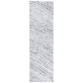 thumbnail image 2 of Safavieh Glory Maksim Abstract Shag Runner Rug, Ivory/Gray, 2'3" x 8', 2 of 10
