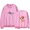 Pink, variant on Raye I Don't Wanna Feel Merch Longsleeve Crewneck Hoodie Sweatshirt Logo Women/Men Hooded