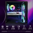 thumbnail image 4 of STGAubron Gaming Desktop PC, Intel Core I7 up to 3.9G, RTX 3050 6G, 16G RAM,1T SSD, WiFi 6, BT 5.2, RGB Fan x4, Win 11 Home, 4 of 5