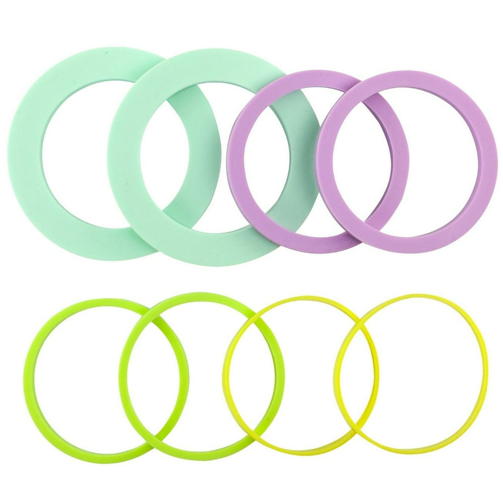 Casabella Silicone Rolling Pin Spacer Bands, Set Of 8