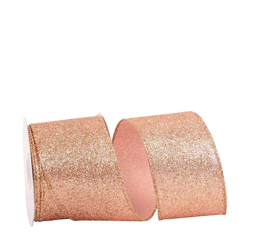The Ribbon Roll T93073W69940F, Gala Glimmer 2 Wired Edge Ribbon