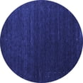 thumbnail image 1 of Ahgly Company Machine Washable Indoor Round Abstract Blue Contemporary Area Rugs, 8' Round, 1 of 4