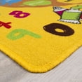 thumbnail image 5 of Allstar 8x10 Kids Area Rug in Multi with Multicolor Educational Art Themed Letters And Numbers design (7' 2" x 10' 2"), 5 of 7