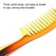 thumbnail image 1 of Peine de dientes anchos Cepillo para cabello desenredante Peine ancho Peine para desenredar Peine para paletas Peine para el cuidado Peine para peinar, el mejor peinado para cabello largo Ecomeon  no, 1 of 5