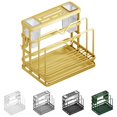 thumbnail image 3 of Kitchen Sink Organiser Storage Drain Rack for Cutlery Rag Cutting Board Holder, 3 of 7