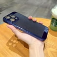 thumbnail image 6 of Heat Dissipation Breathable Cooling Case for iPhone 14 13 12 11 Pro Max Plating Electroplate Shockproof Slim Cover (for iPhone 14 Pro Max,Dark Blue), 6 of 16