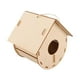 thumbnail image 1 of Kit de casita para pájaros de madera para un experimento científico. Una actividad infantil para construir tu propia casita para pájaros., 1 of 7