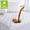 Off-White, variant on JPHOME Bamboo Queen Size Quilted Pillowtop Mattress Topper Pad Cover with Deep Pocket Fitted Up to 8"-21", Soft & Comfort