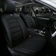 thumbnail image 3 of Maidao Car Seat Covers Leather for lincoln for MKC 2014-2019 5 Seats Water Resistant Front Rear Cushion Protector Black, 3 of 7