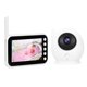 thumbnail image 4 of Cámara de vigilancia tipo domo, monitor de bebé con WiFi de 4,5 pulgadas, cámara IP Way Talk diseñada para el futuro, 4 of 9