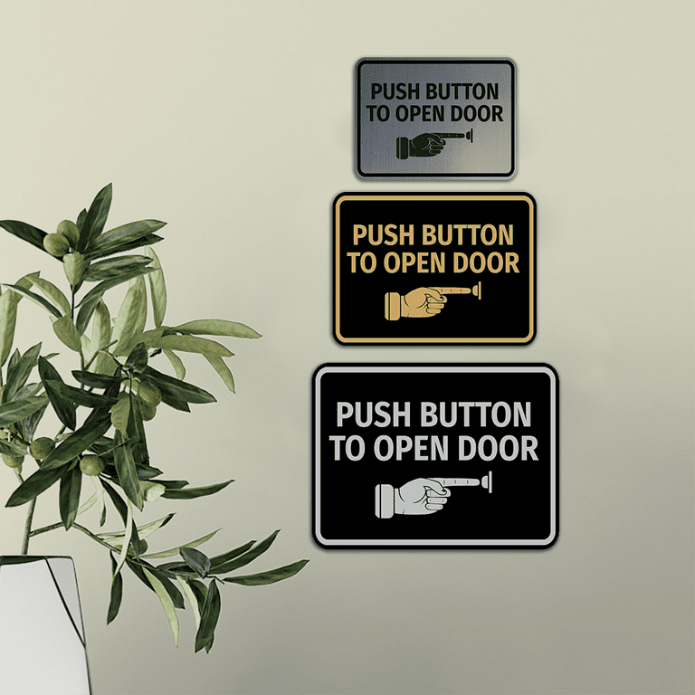 Push to open – Linden Signs & Print