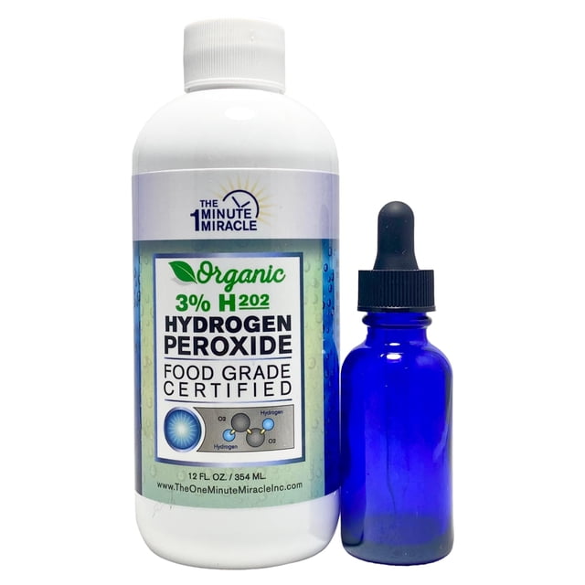 Peróxido de hidrógeno The One Minute Miracle 354 ml de grado alimenticio
