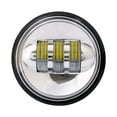 thumbnail image 2 of Enrock LED CREE IP67 Waterproof Diecast Aluminum 4.5" Harley Davidson 30Watt 2300 Lumen 6500-700K Fog Lamps (Silver), 2 of 5