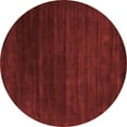thumbnail image 1 of Ahgly Company Indoor Round Abstract Red Contemporary Area Rugs, 4' Round, 1 of 4
