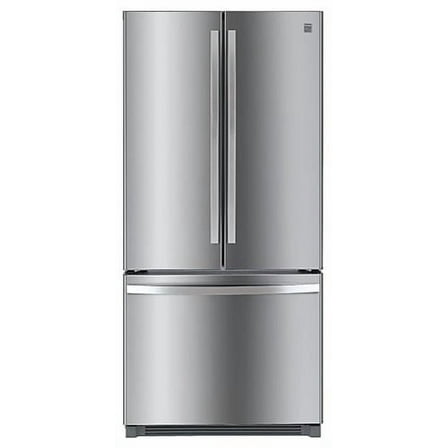Kenmore 17.5 Cu. ft. Counter-Depth ENERGY STAR® Stainless Steel Refrigerator/Freezer with French Doors