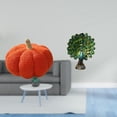 thumbnail image 2 of Cojín Decorativo De Felpa Con Forma De Calabaza Para Halloween, Ideal Para Sofá, Dormitorio, Decoración De Habitación, Estatua De Pavo Real, Escultura De Animal, Elegante Adorno De Mesa, 2 of 8