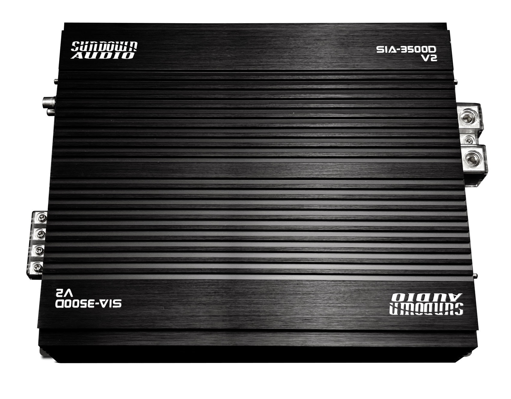 Sundown Audio SIA-3500D V2 Mono Full Range Smart Car Amplifier 3500 Watts RMS at 1 Ohm with Intelligent Bridge Design Black