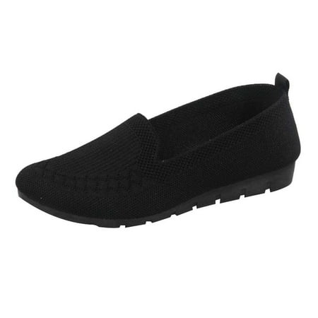 

Pejock Women s Loafers Womens Slip-Ons Sneakers Ladies Fashion Canvas Sneakers Solid Round-Toe Flats Shoes Lightweight Soft Sneakers Casual Shoes Non Slip Comfortable & Light-Weight Shoes