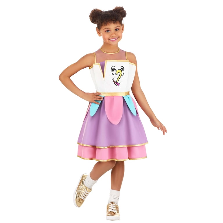 Girl's Disney Beauty and the Beast Chip Costume - Walmart.com