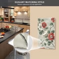 thumbnail image 5 of Yayeee Toggle Light Switch Wall Plate 1-Gang 4.5"x2.7" Home Decorative Outlet Cover, Red Floral Pattern, 5 of 7