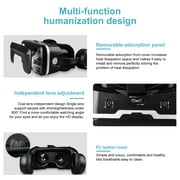 VR Headset for Phone, 3D Virtual Reality Headset with Remote Control for VR Games&3D Movie, VR Glasses with Adjustable Pupil Distance VR Goggles Virtual Reality Headset, Fits 4.7-7.2 Devices