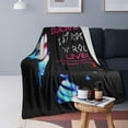 thumbnail image 5 of Blanket Throw Bedding Room Decor Flannel Blankets for Bed Sofa Warm Blankets 50"x40", 5 of 6