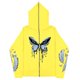 thumbnail image 1 of Sudadera Y2K con estampado de mariposas y plumas oscuras europeas y americanas, sudaderas con capucha para hombres y mujeres, sudadera con cremallera larga Harajuku para parejas góticas, 1 of 5