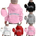 thumbnail image 5 of SGMVNU Hoodies for Teen Girls Cute Trendy Youth Long Sleeve Oversized Hooded Sweatshirts Tween Tops Winter Preppy Clothes Pink Size 4-5 Years, 5 of 5
