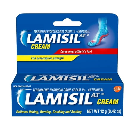 Lamisil AT Full Prescription Strength Antifungal Cream for Athletes Foot, .42 (Best Antifungal For Feet)