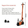 30T Pneumatic Jack New V Big Car Hydraulic Thousand Gold Top Double