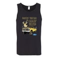thumbnail image 2 of Wild Bobby, Driving Trucks and Taggin Bucks Retro Ford F150 Hunting, Cars and Trucks, Men Graphic Tank Top, Black, Small, 2 of 4