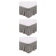 thumbnail image 4 of Kearding Faldón De Cama Elegante Y Fácil De Limpiar Para Un Hogar Elegante Faldones De Cama Fáciles De Limpiar Gris US-Full54*75in Type1 NO1, 4 of 6
