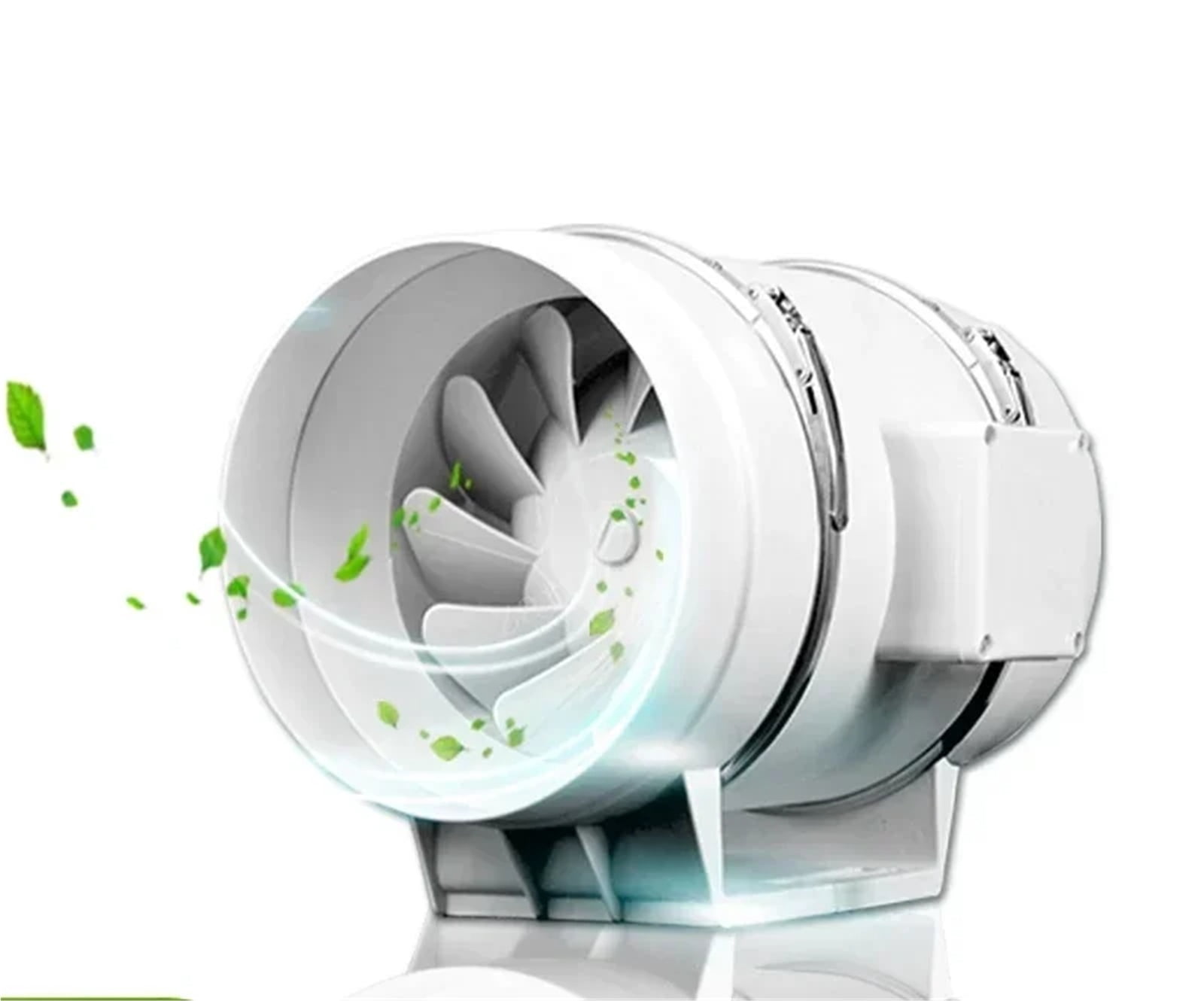 Extractor Fan Low Noise Inline Duct Hydroponic Air Blower Exhaust Fan For Home Bathroom Grow Room Ventilation Vent ,Easy Installation
