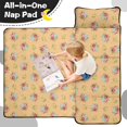 thumbnail image 4 of Pioneer Flower Floral Print Pattern Toddler Nap Mat for Teens Preschool Daycare, Teens Sleeping Mat Bag, Toddler Sleeping Bag with Pillow, 4 of 6