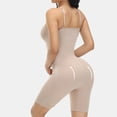 thumbnail image 3 of Vogacara Body Body Ropa interior Control Corsés Butt Compression Undershirt Shapers Slimmer Belly Pants Posparto Sin costuras Moldeadores de cintura Albaricoque Vogacara CE015281-05, 3 of 6