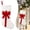 White, variant on Red Velvet Christmas Stocking with Bow, 18 Inch Large Hanging Sock for Fireplace and Tree Decor, 1PC (Red)
