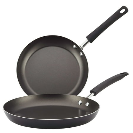 

Farberware 2-Piece Easy Clean Aluminum Non-Stick Frying Pan/Fry Pan/Skillet Black