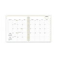 thumbnail image 5 of Day Designer Daily/Monthly Frosted Planner, Rugby Stripe Artwork, 10 x 8, Black/White Cover, 12-Month (July-June): 2023-2024 | Bundle of 10 Each, 5 of 10