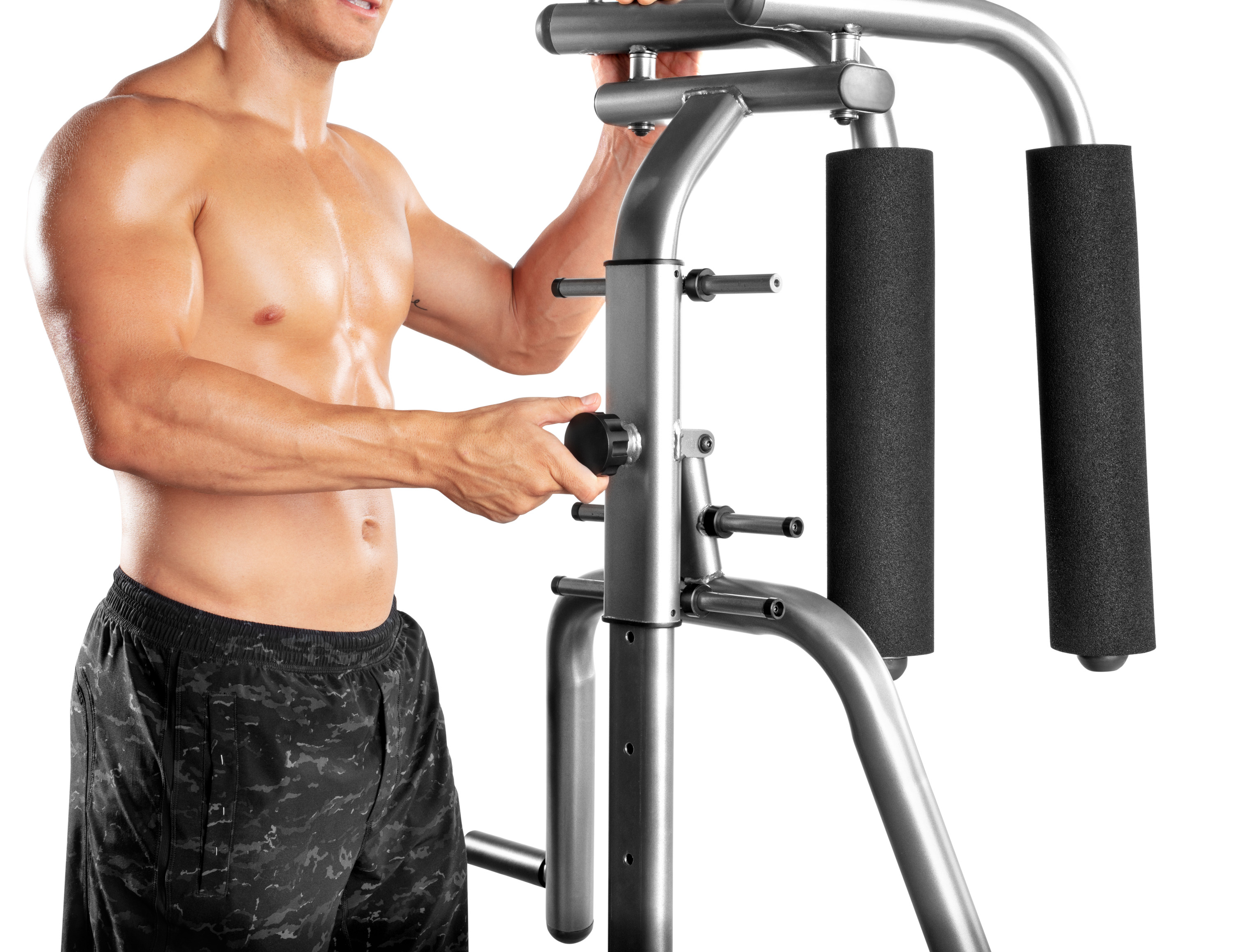 Weider Flex CTS Home Gym System with 14 Resistance Bands and Professionally-Designed Excercise Chart - image 4 of 11