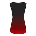thumbnail image 5 of AherBiu Plus Size Tank Tops for Women Gradient Color Crewneck Sleeveless Camisole Shirts Summer Top Tees, 5 of 6