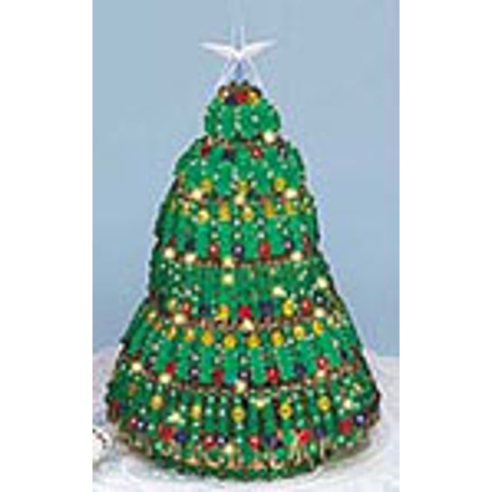 Cousins Green Safety Pin Christmas Tree Kit