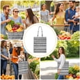thumbnail image 5 of Rustic Home Decor Aesthetic Room Washable Tote - Foldable Reusable Grocery Bag, 5 of 5