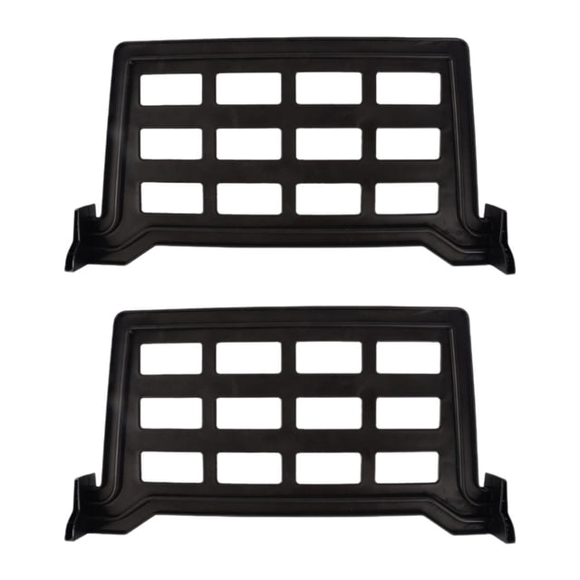 2 divisores traseros para debajo del asiento, divisor de almacenamiento, accesorios de repuesto para decoración interior.