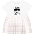 thumbnail image 3 of Inktastic Happy New Year in Hand Lettering Girls Baby Dress, 3 of 5