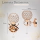thumbnail image 2 of Arbotante Moderno Cristal Oro iluminacion luz vic 1 Luz, 2 of 4