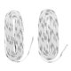 thumbnail image 5 of Cordones de zapatos para Patines de hockey sobre hielo Sunnimix 108 pulgadas blanco, 5 of 7
