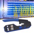 thumbnail image 1 of Cable Crimper, RJ45 Crimping Tool Kit Lightweight Pass Through  for Wire Cutting and Stripping, 1 of 8