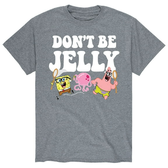 SpongeBob SquarePants - Don't Be Jelly Spongebob and Patrick - Men's Short Sleeve Graphic T-Shirt